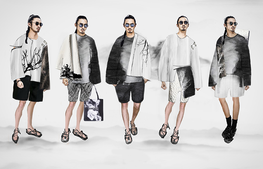 “海阔凭澜--中英艺术时尚盛典”中国风全球男装设计大赛入围名单
